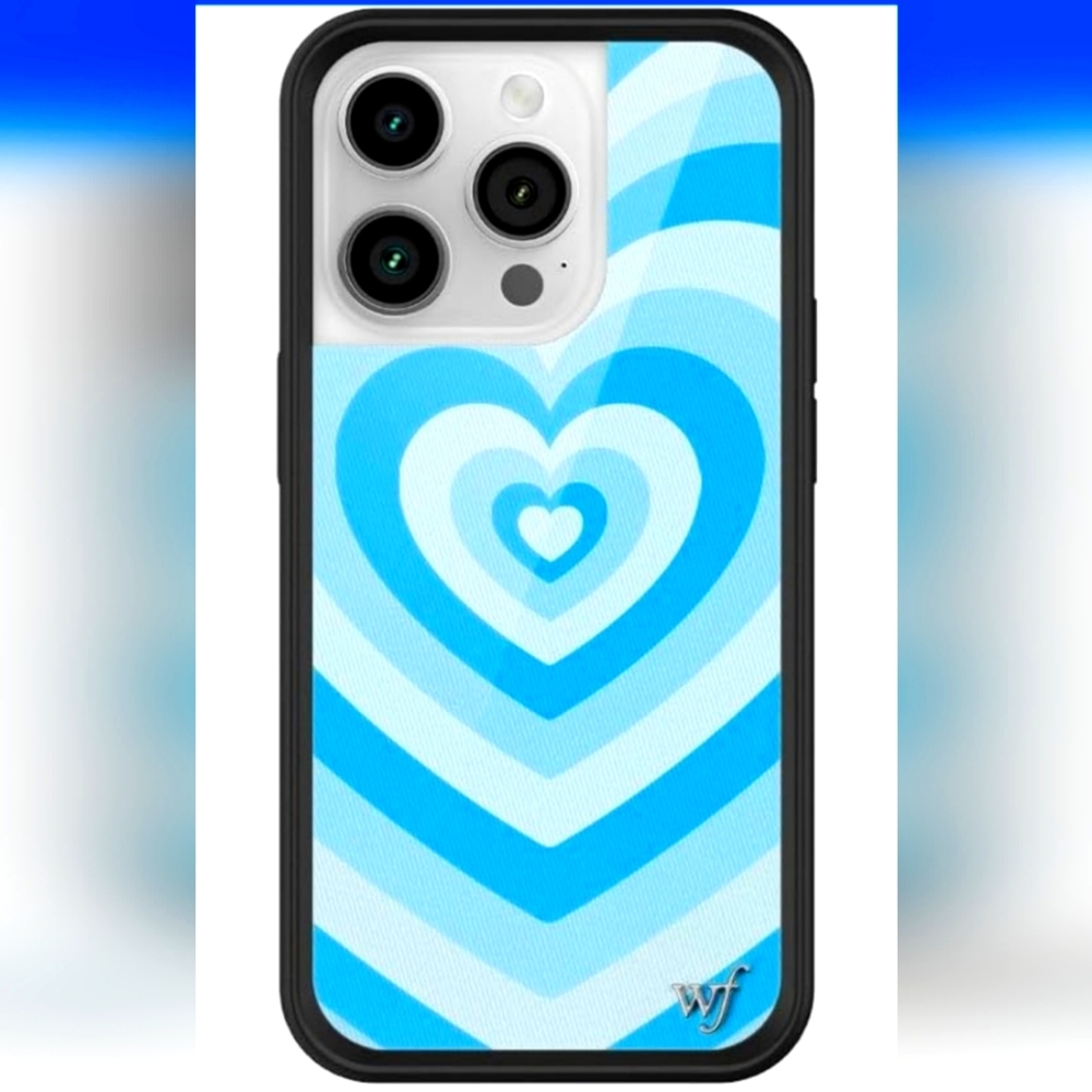 Blue Moon Latte Love iPhone 14 Pro Case